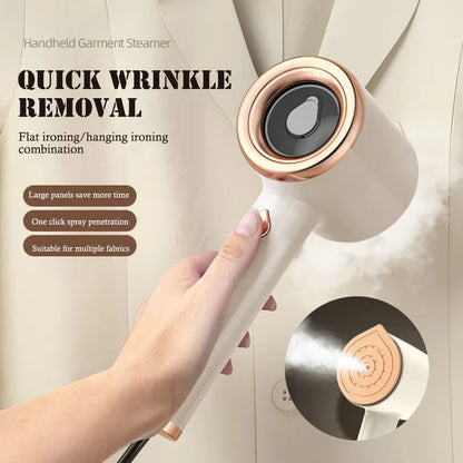 Mini Portable Clothes Steamer Iron – Fast Wrinkle Remover for Travel & Home